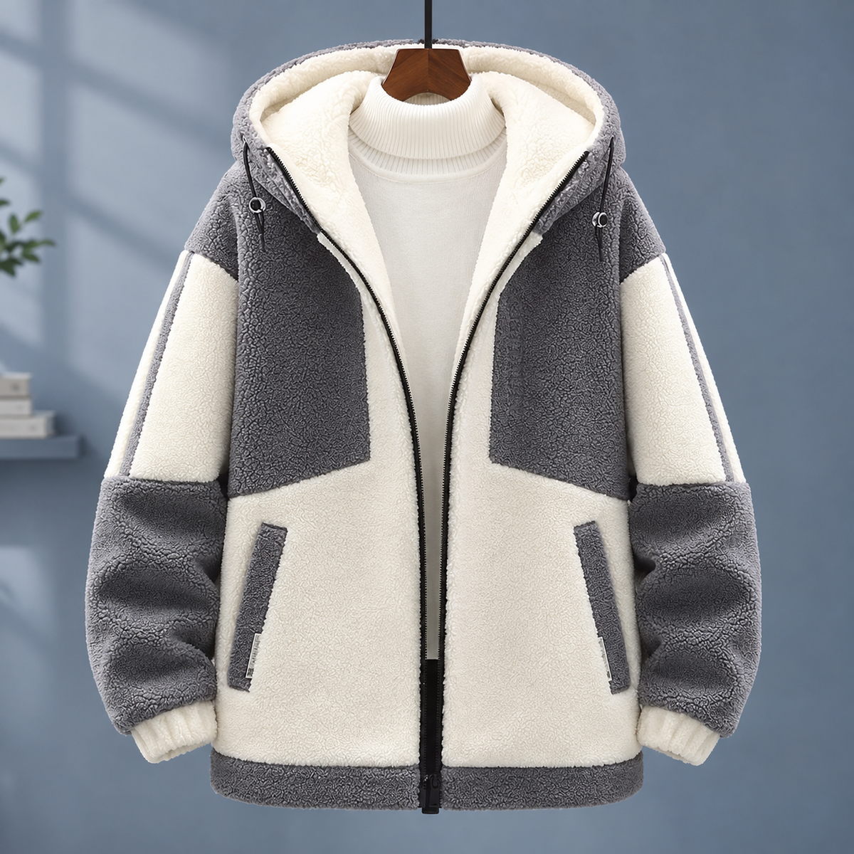 Blake Colorblock Jacket - Gray