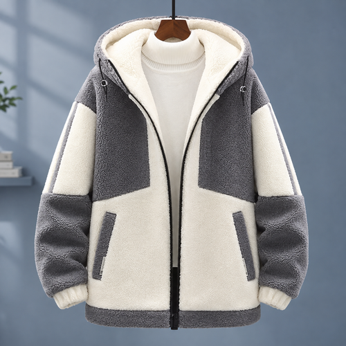 Blake Colorblock Jacket - Gray