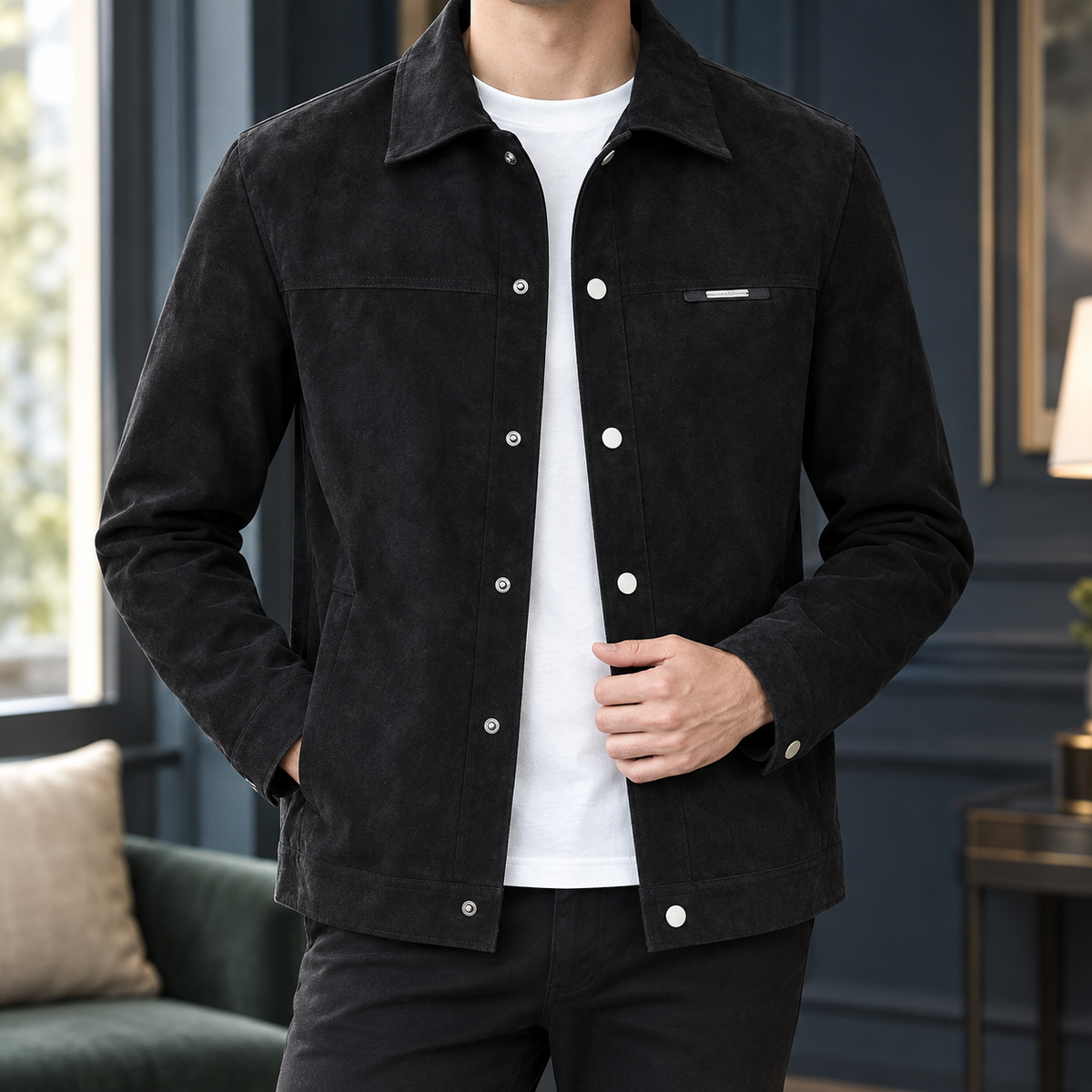 Sullivan Snap Jacket - Black