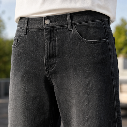 Marco Wide Leg Jeans - Lead Product Detail