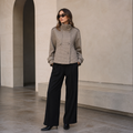 Womens Houndstooth Jacket in mixed colours, view 1